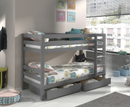 Funkie Bunk Bed 140cm - Grey