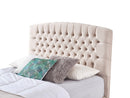 Venus 6ft Superking Ottoman Bed Frame - Sand