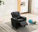 Kids Recliners Armchair with Cup Holder - 5 Colours