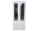 Greystones 2 Door/2 Drawer + Mirrors Combi Robe
