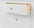 Bradley 6 Drawer Chest - Surf White
