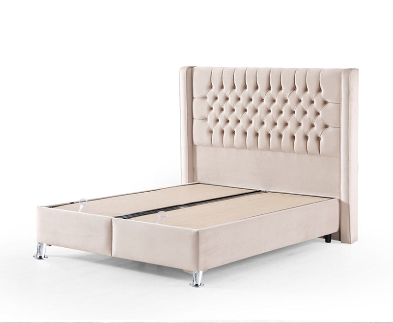 5ft Kingsize Ottoman Bed Set