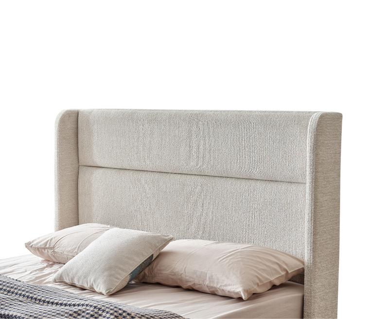 Alva 5ft Ottoman Bed Frame - Beige