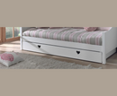 Amore Baldaquin Bed - White