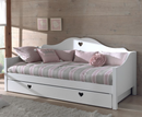 Amore Captain 90X200cm Bed - White