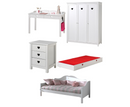 Amore Captain 90X200cm Bed - White