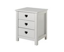 Amore Night Table - White