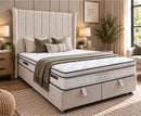 Ariya 5ft Kingsize Ottoman Bed - Taupe