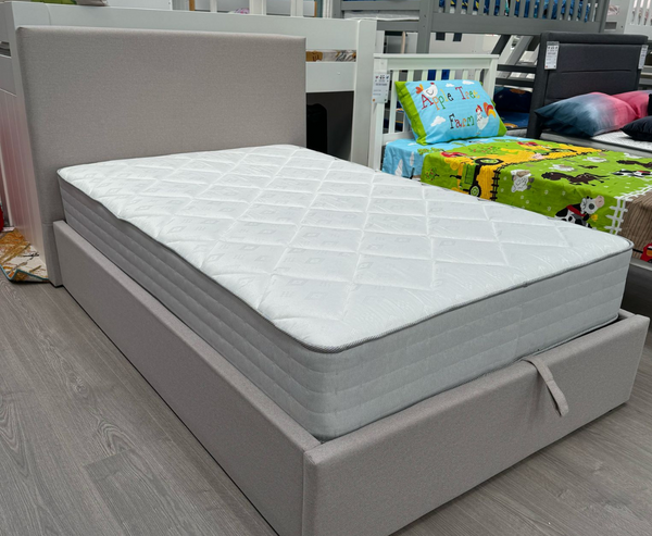 Azriel 4ft Double Ottoman Bed - Grey