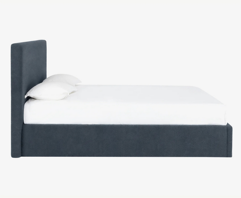 Azriel 4ft Double Ottoman Bed - Navy