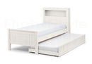 Maine Bookcase Bed Surf White