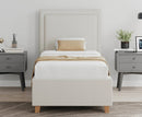 Blaire 3ft Single Ottoman Bed Frame - Beige