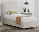 Blaire 4ft Small Double Ottoman Bed Frame - Beige