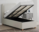 Blaire 4ft Small Double Ottoman Bed Frame - Beige