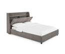 Blakely 5ft Kingsize USB Ottoman Bed - Grey