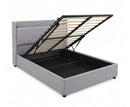 Blakely 5ft Kingsize USB Ottoman Bed - Grey