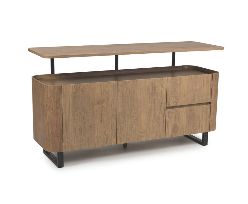 Boston Sideboard - Rustic Oak