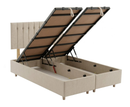 Brogan 4ft6 Double Ottoman Bed Frame - Beige