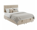 Brogan 5ft Kingsize Ottoman Bed Frame - Beige