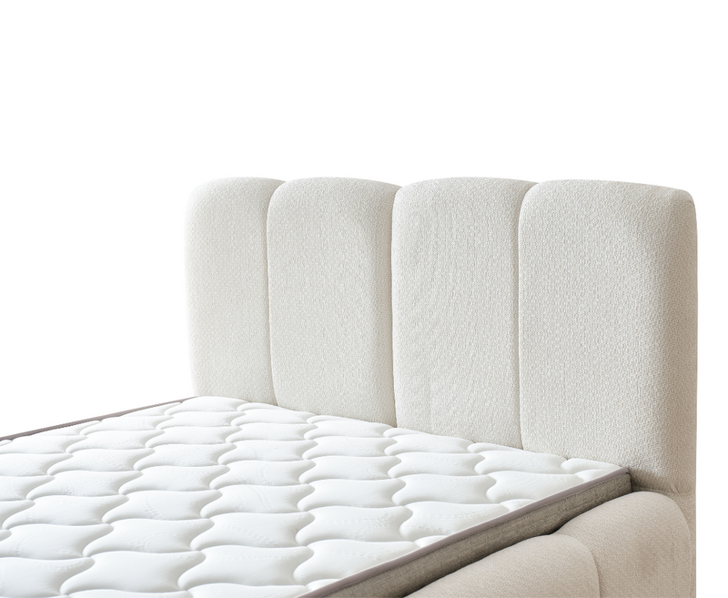 Bubble 4ft6 Double Ottoman Bed Pack - Beige