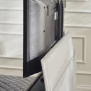 Klay 4ft6 Side Lift Ottoman TV Bed - Light Grey