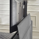 Klay 5ft Side Lift Ottoman TV Bed - Dark Grey