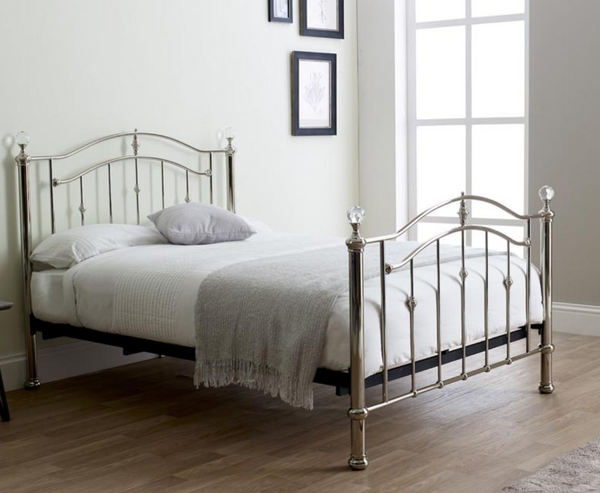 Callie 4ft6 Double Bed Frame Chrome