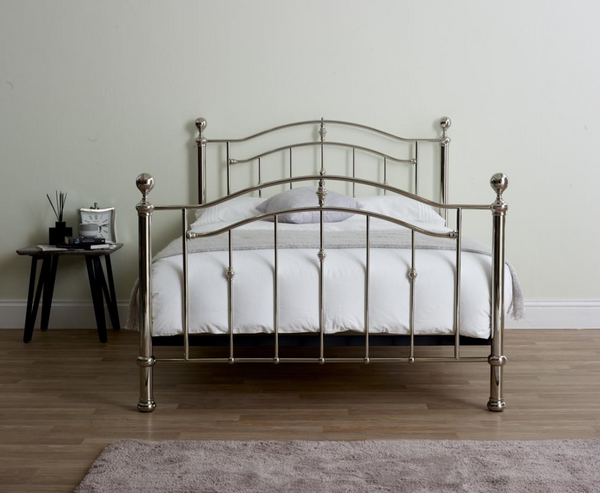 Callie 5ft Kingsize Bed Frame Chrome