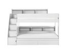 Cammy Staircase Bunk - White