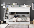 Cammy Staircase Bunk - White
