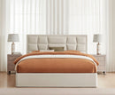 Carmen 4ft6 Double Ottoman Bed - Natural
