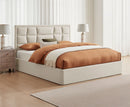 Carmen 5ft Kingsize Ottoman Bed - Natural
