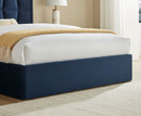 Carmen 4ft6 Double Ottoman Bed - Navy