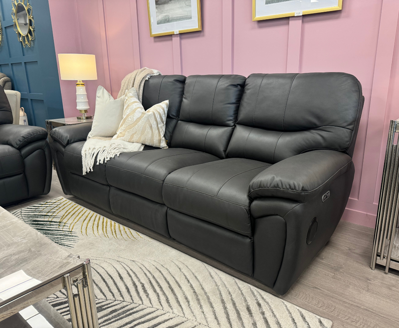 Cinematic Electric 3+2 sofa set - Black