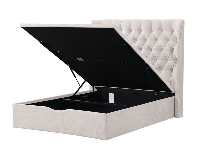 Clara 4ft6 Ottoman Bed Pack - Beige