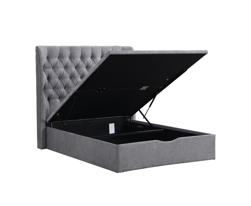 Clara 5ft Ottoman Bed Pack - Grey