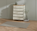 Coxmoor 5 Drawer Chest - Ivory
