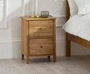 Coxmoor 2 Drawer Bedside - Oak