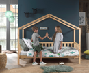 Dally House Bed with Gate 90x200cm - Natural