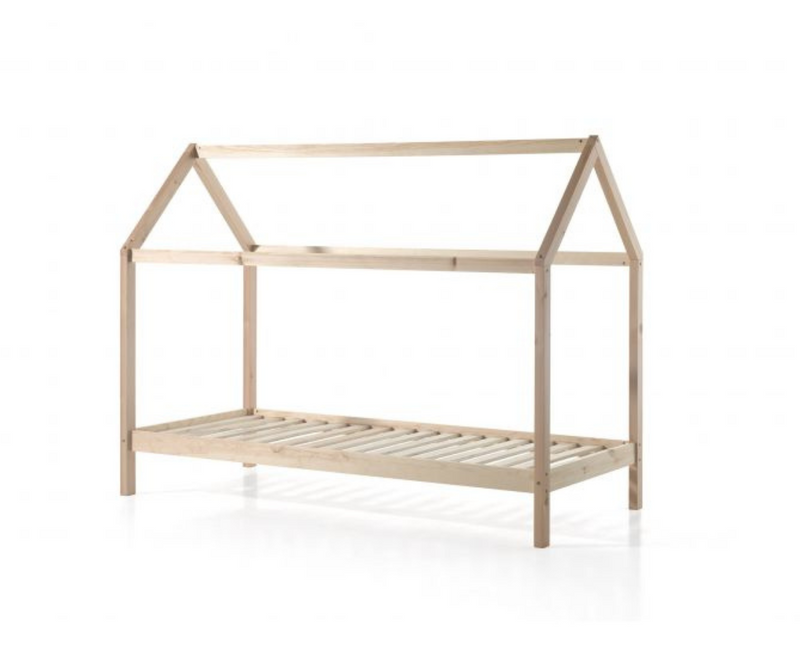 Dally House Bed 90x200cm - Natural