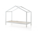 Dally House Bed without Gate 90x200cm - White
