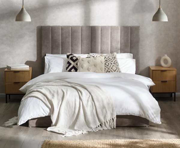 Eloise 3ft Single Bed Frame - Grey