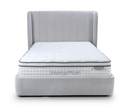 Fitzroy 4ft6 Double Ottoman Bed Frame - Light Grey