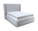Fitzroy 6ft Kingsize Ottoman Bed Frame - Light Grey