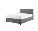 Freya 5ft Kingsize Bed Frame - Grey