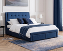 Fullerton 5ft Drawer Bed Frame - Blue