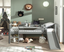 Funkie Low Sleeper with slide - Grey