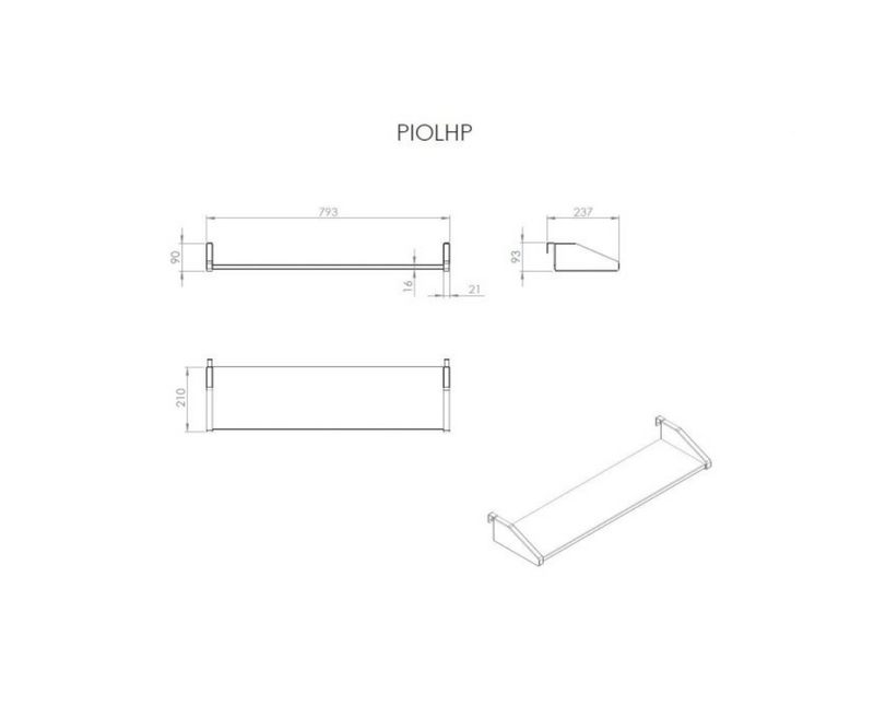 Funkie Low Sleeper with slide - White