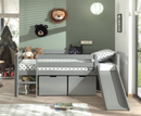 Funkie Low Sleeper with slide - Grey