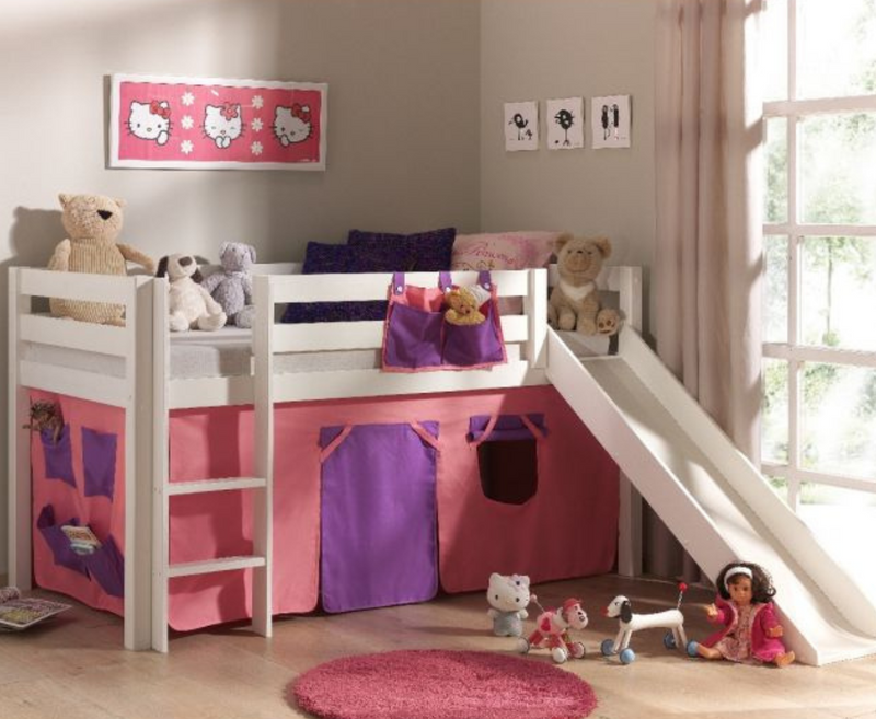 Funkie Midsleeper with Slides - White